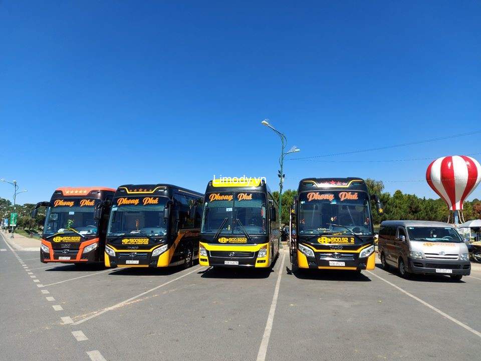 Điểm đón trả khách Măng Đen xe Phong Phú