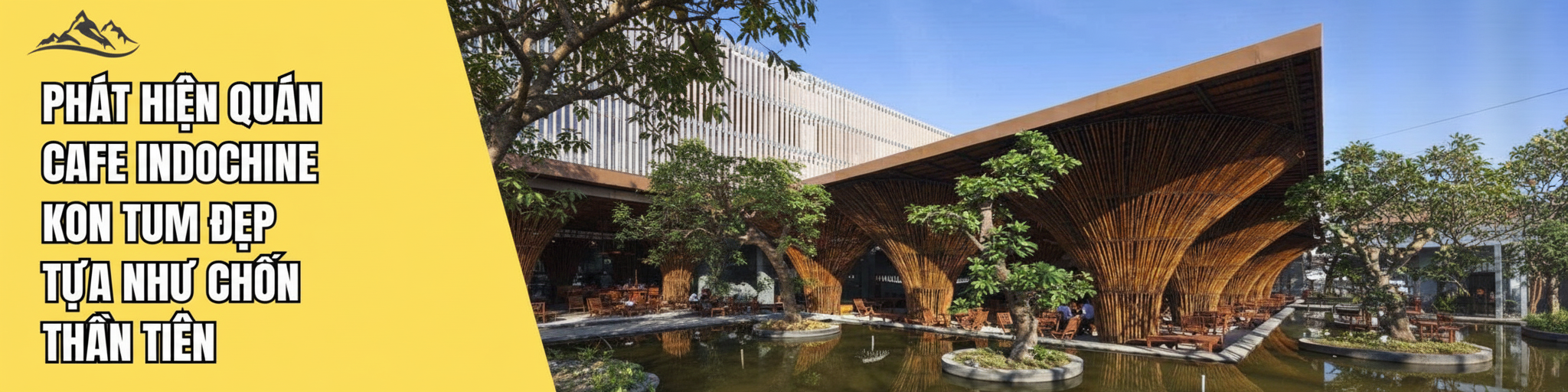 Không gian cafe nghệ thuật Kon Tum