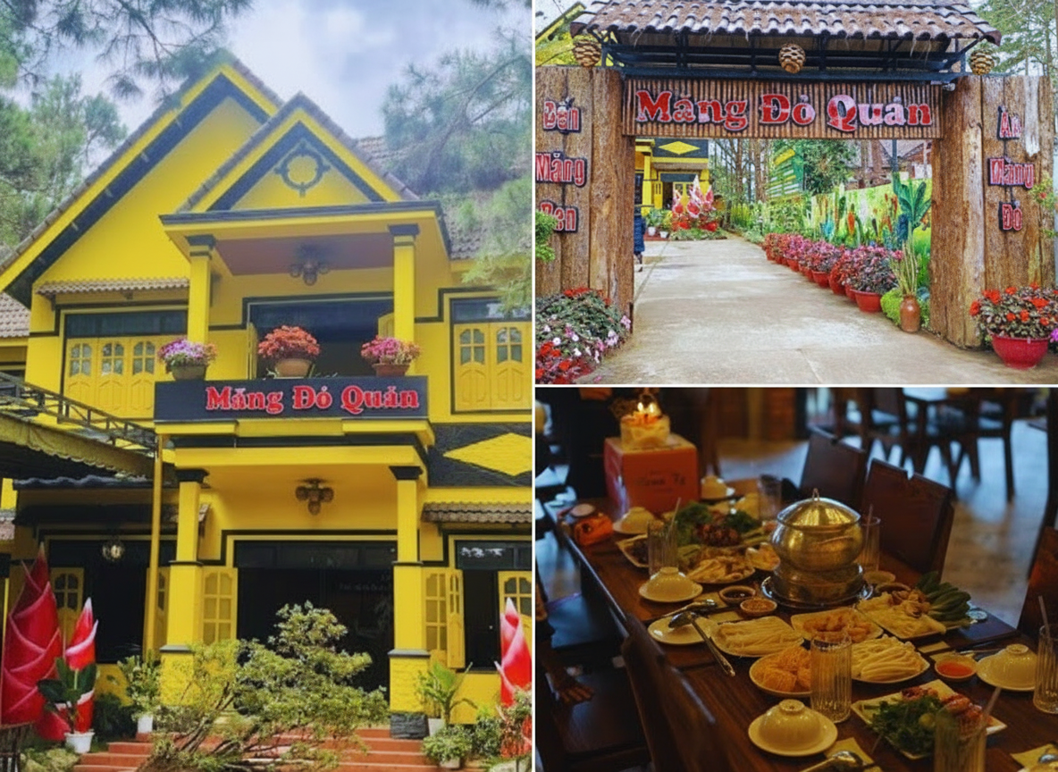 Quán lẩu Măng Đen