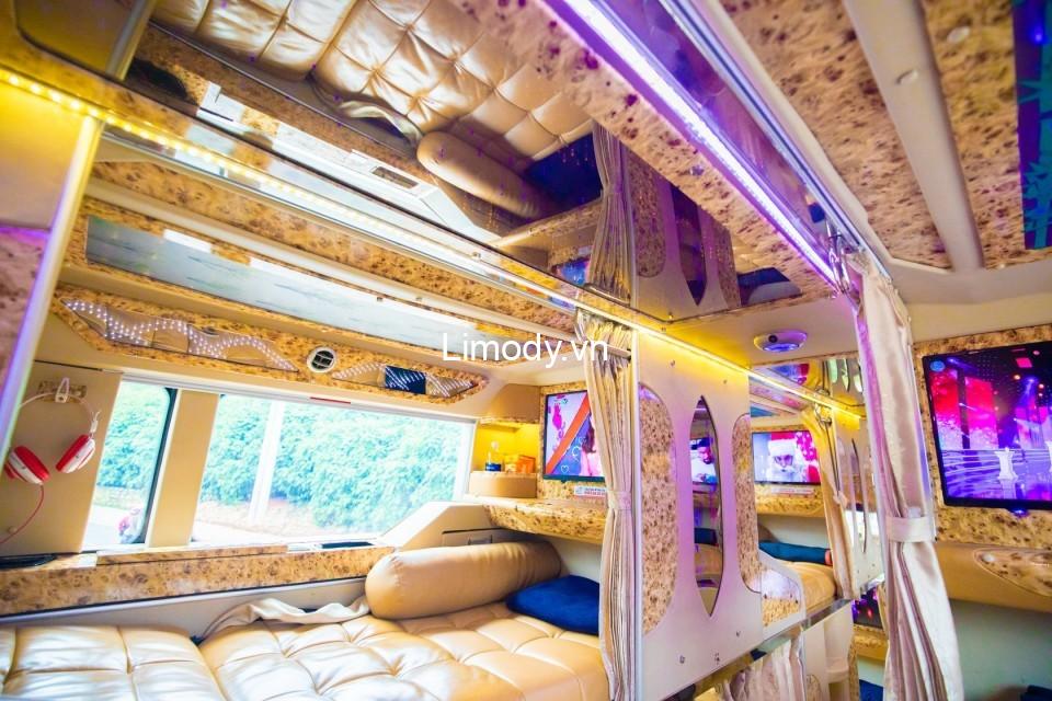 nội thất xe giường nằm cao cấp, giường nằm limousine nội thất, khoang giường VIP xe khách, cabin giường nằm hạng sang